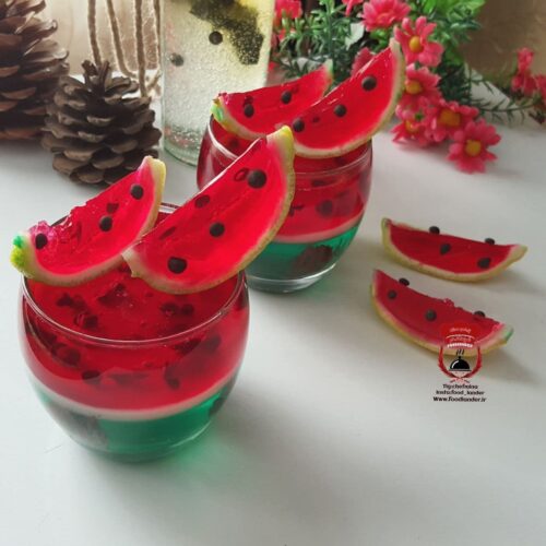 Watermelon jelly